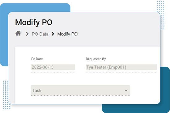 online purchase order system