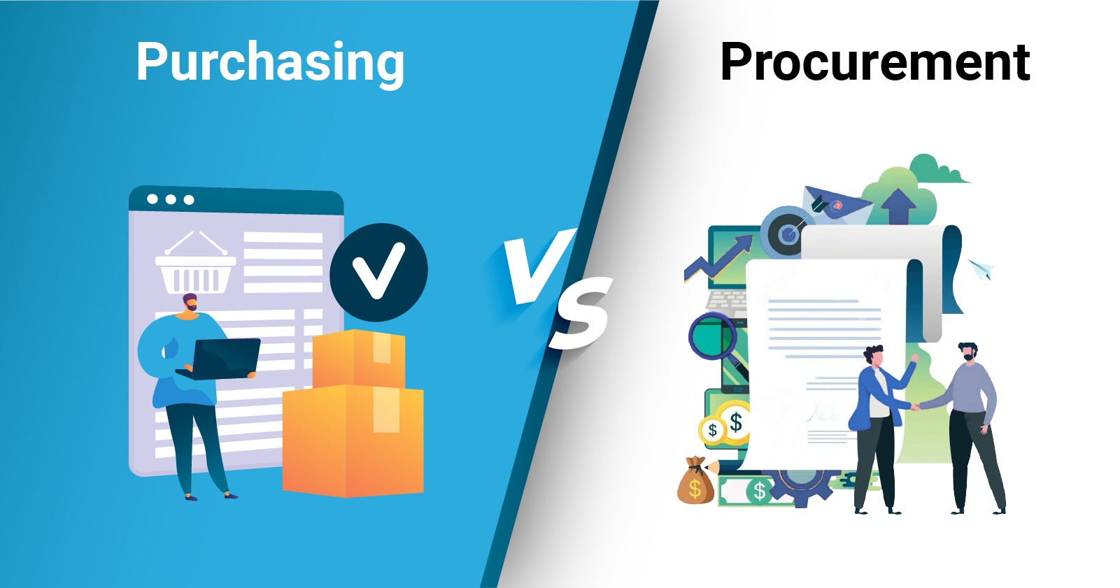 difference between procurement and purchase 